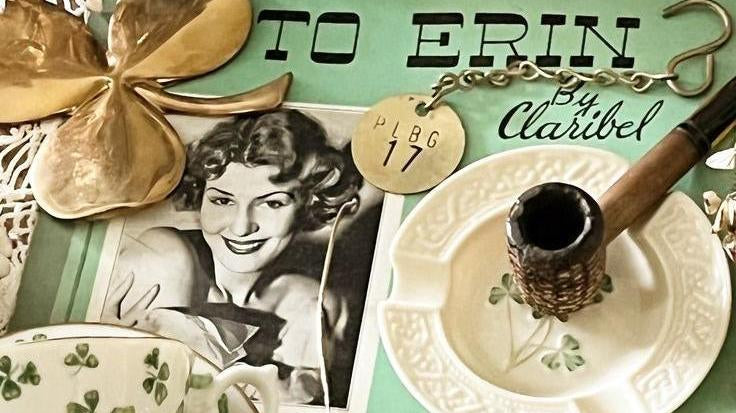 The 1920s flapper style collides with St. Patrick's Day fashion