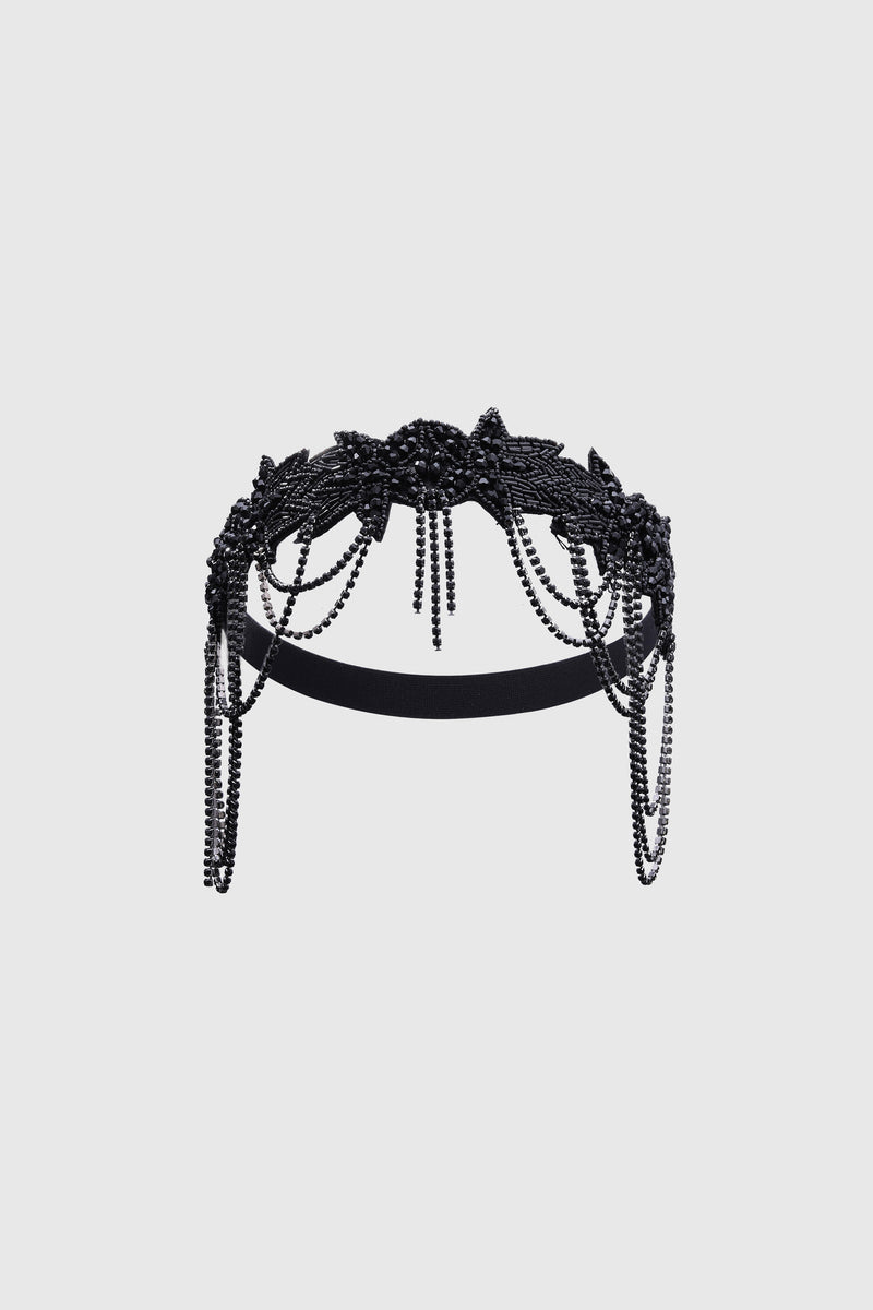 Embellished Rhinestone Chain Headband