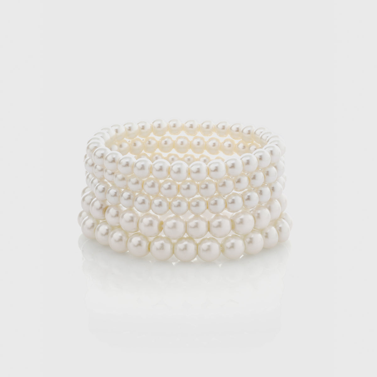EXTENDS CLASSIC PEARL 5MM BEAD BRACELET main image 0