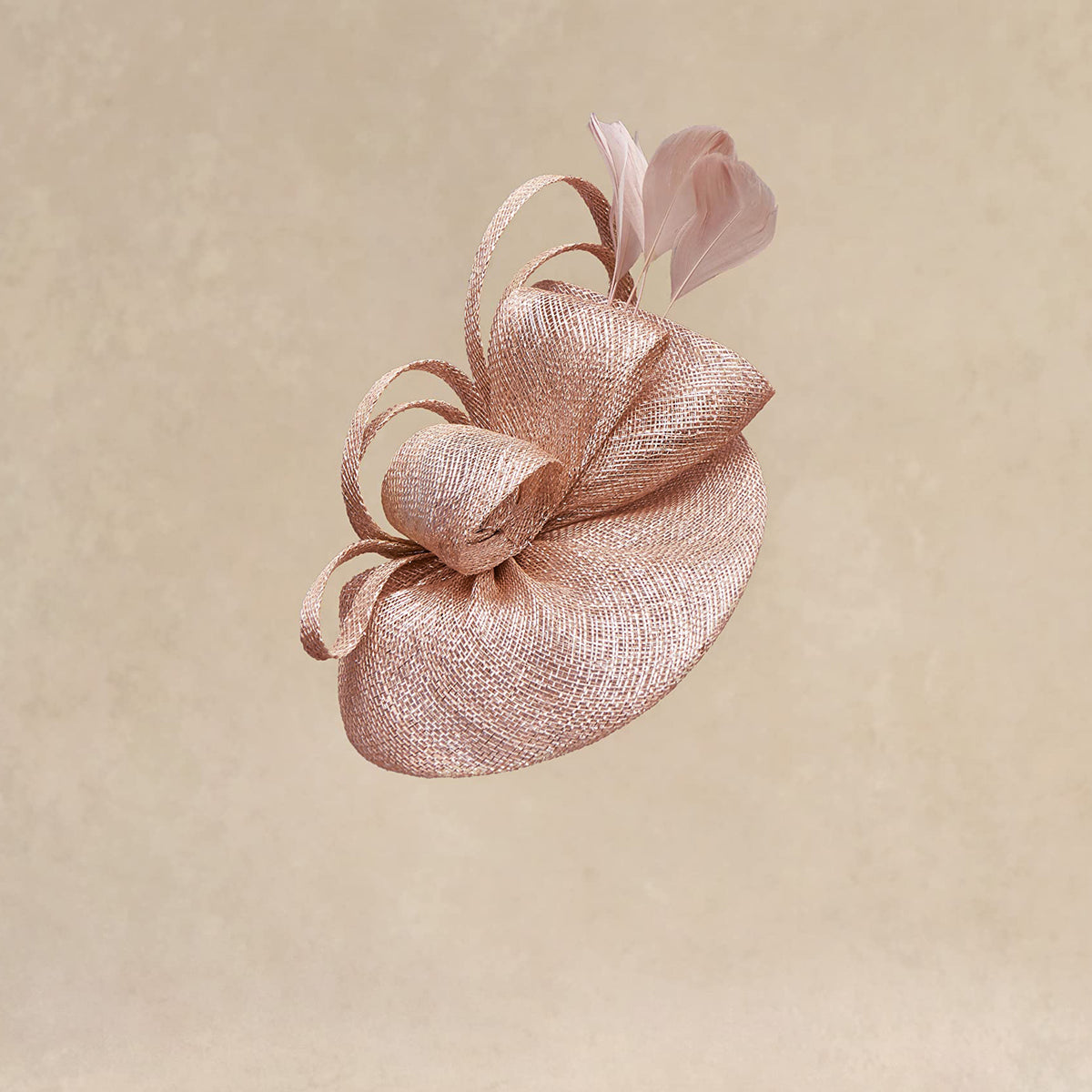 Black Fascinator Special event Pillbox Hat main image 1