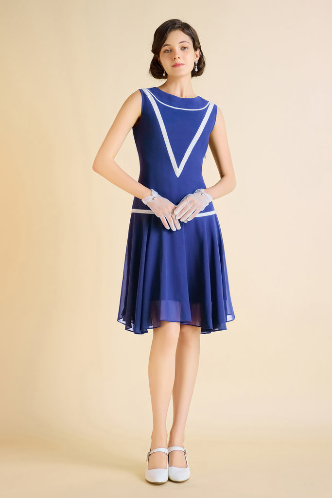 Classic Sleeveless Casual Dress - BABEYOND