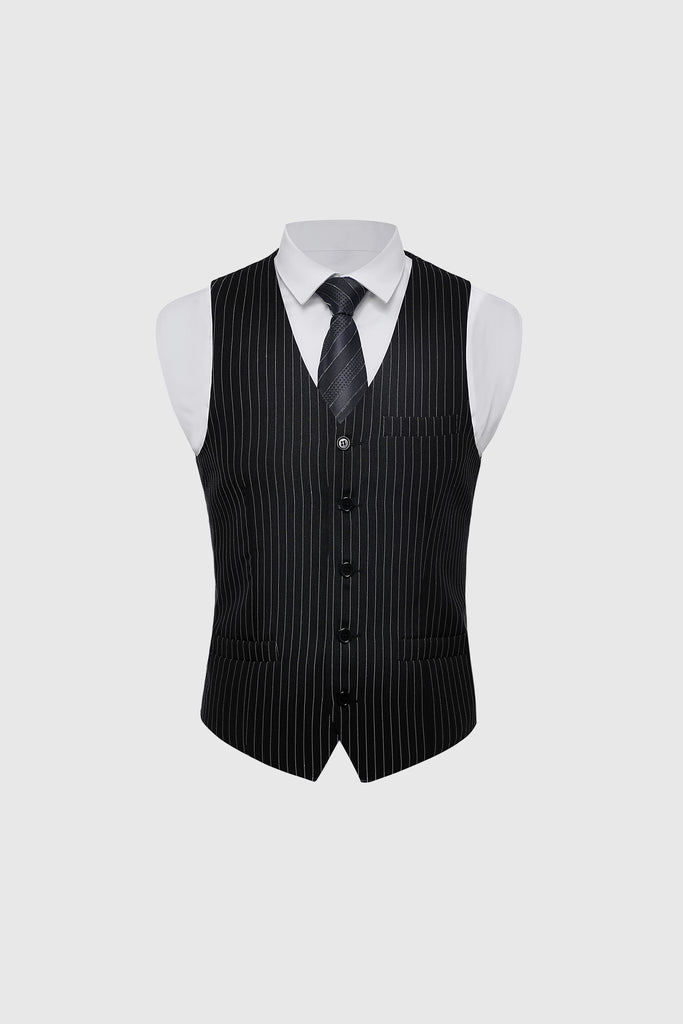 1920s Mens Gatsby Flapper Vest Set - BABEYOND