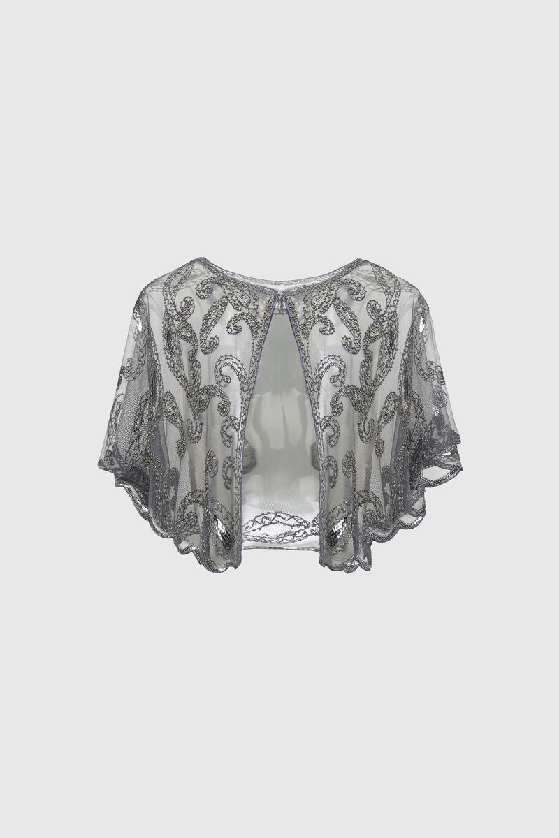 1920s Sequin Beaded Shawl