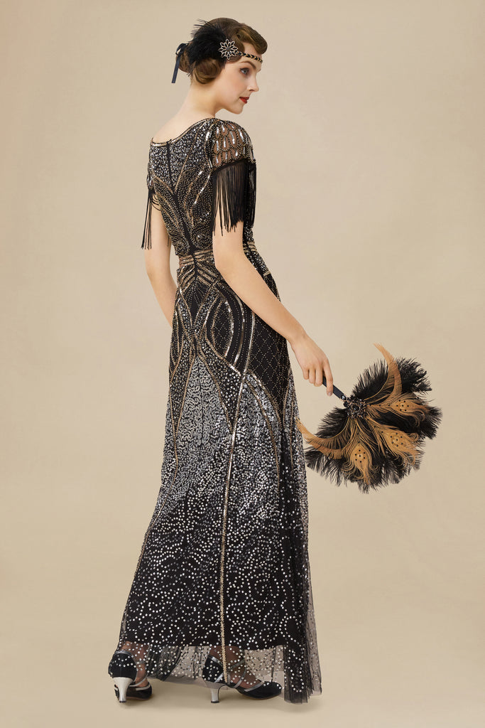Shop 1920s Dresses - Mermaid Maxi Cocktail Dress | BABEYOND