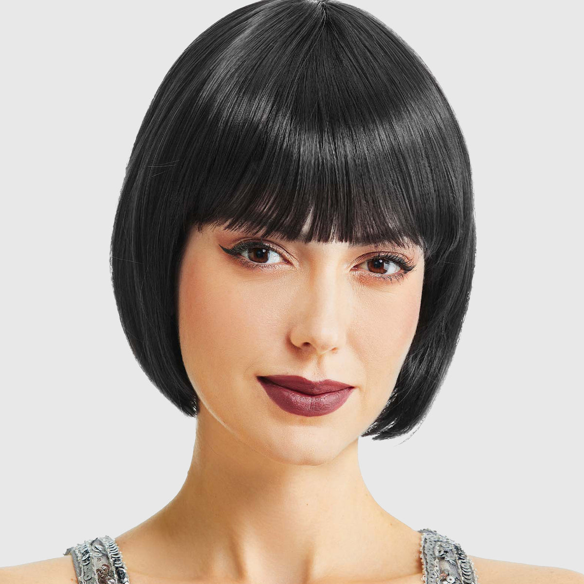 Shop 1920s Wigs - Great Gatsby Straight Bob Wig | BABEYOND