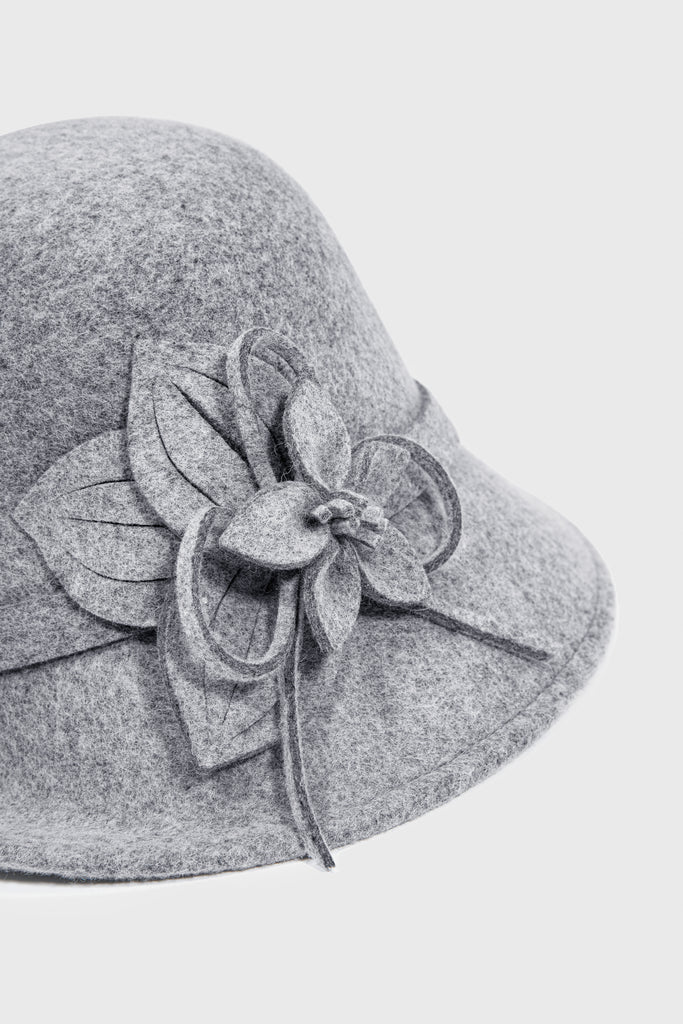 1920s Cloche Floral Round Hat - BABEYOND