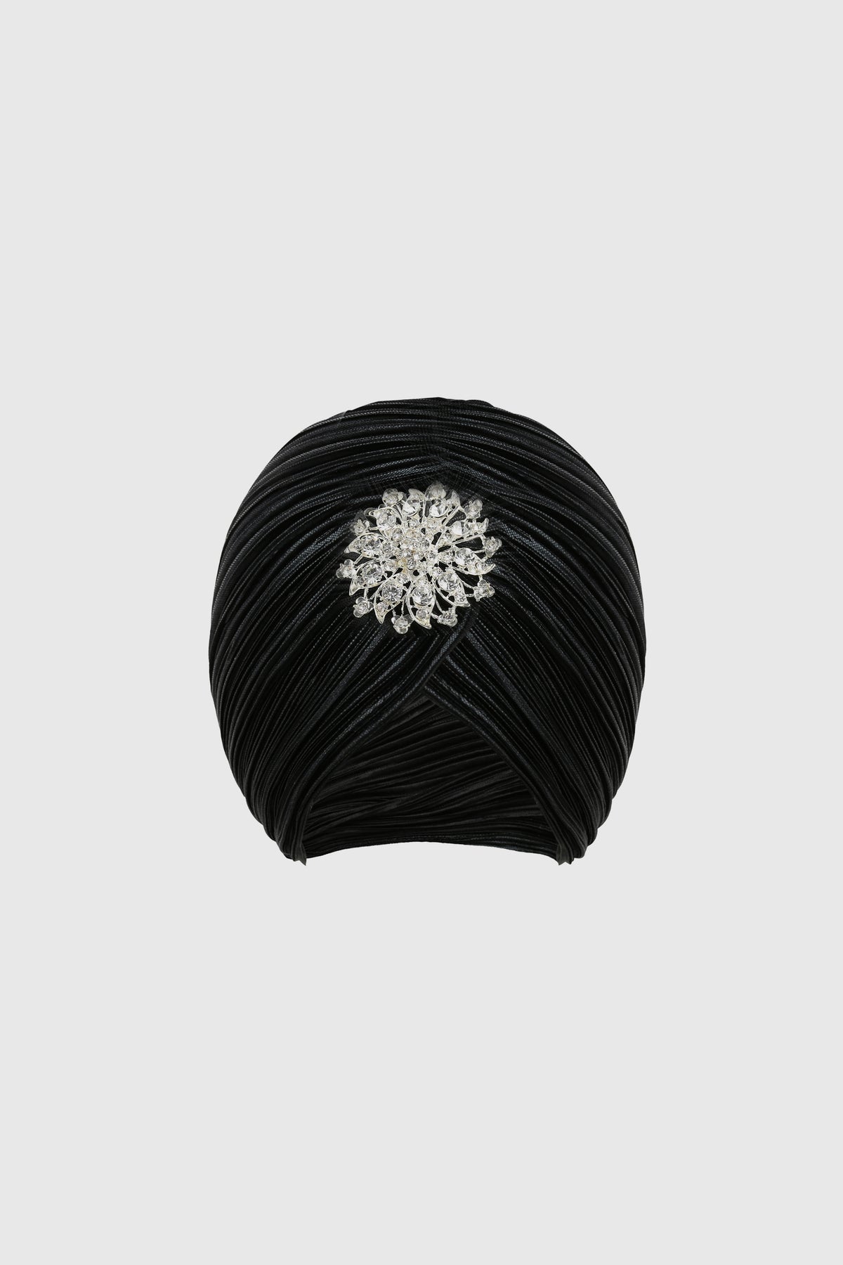 Shop Cloche Hat - 1920s Rhinestone Turban Hat | BABEYOND display picture 2