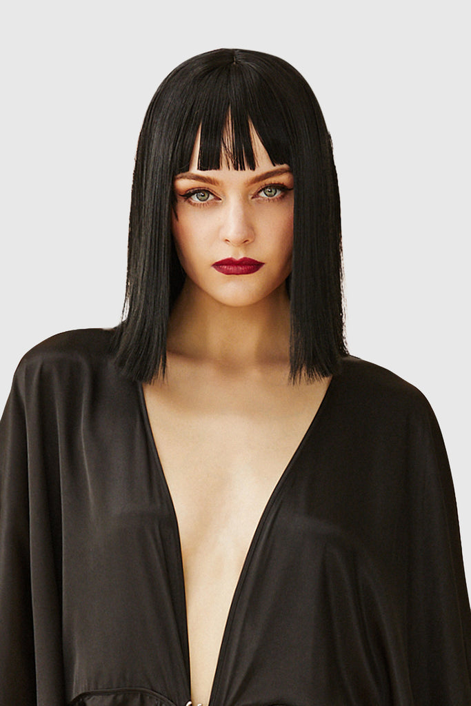 1920s Short Bob Wig With Bangs - BABEYOND