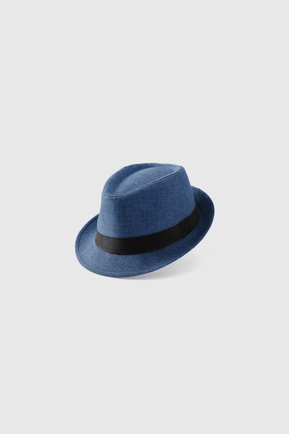Cappello Fedora Uomo Tesa Corta A Righe Stile Gangster - Con Bustina Regalo