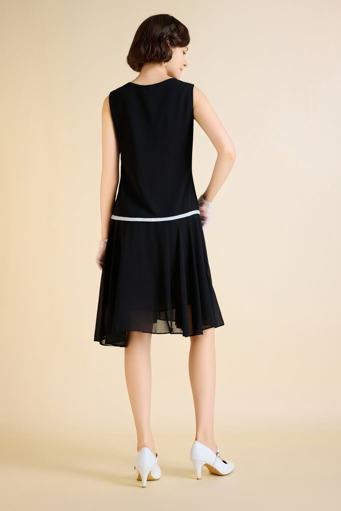 Classic Sleeveless Casual Dress - BABEYOND