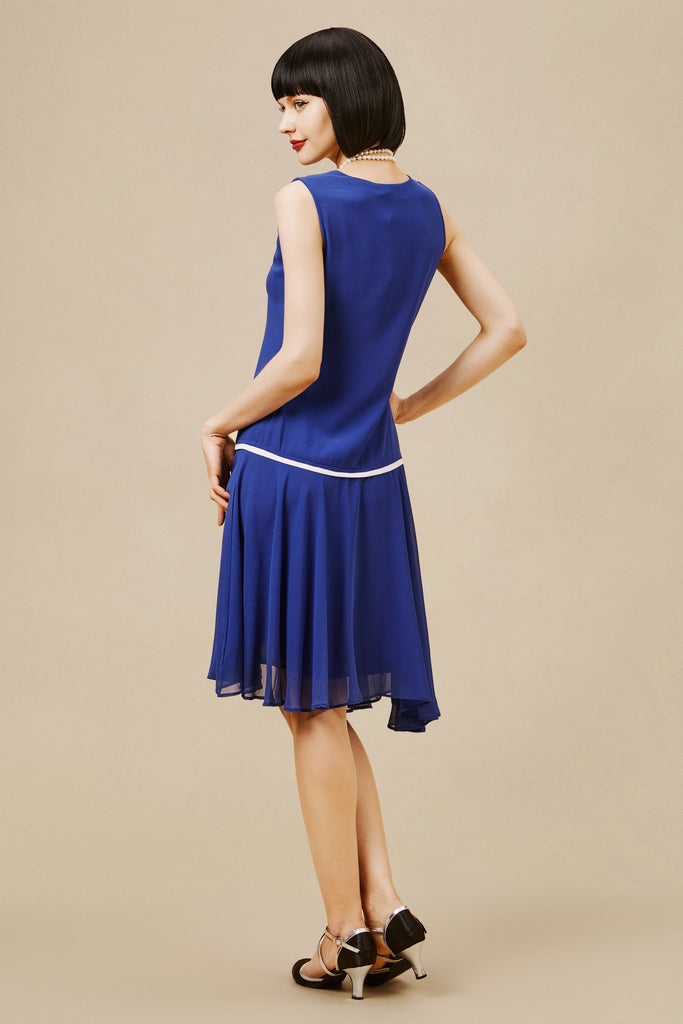 Vintage Sleeveless Casual Dress - BABEYOND