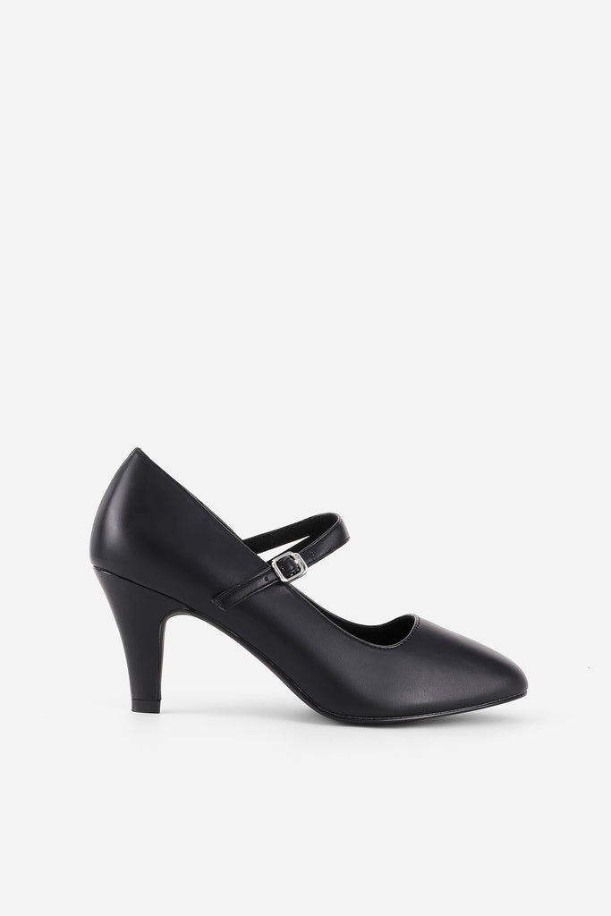 Classic Closed Toe Ankle Strap Shoes - BABEYOND