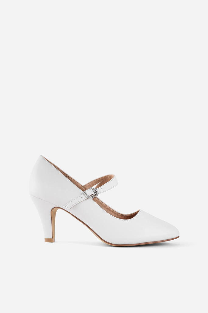 Classic Closed Toe Ankle Strap Shoes - BABEYOND