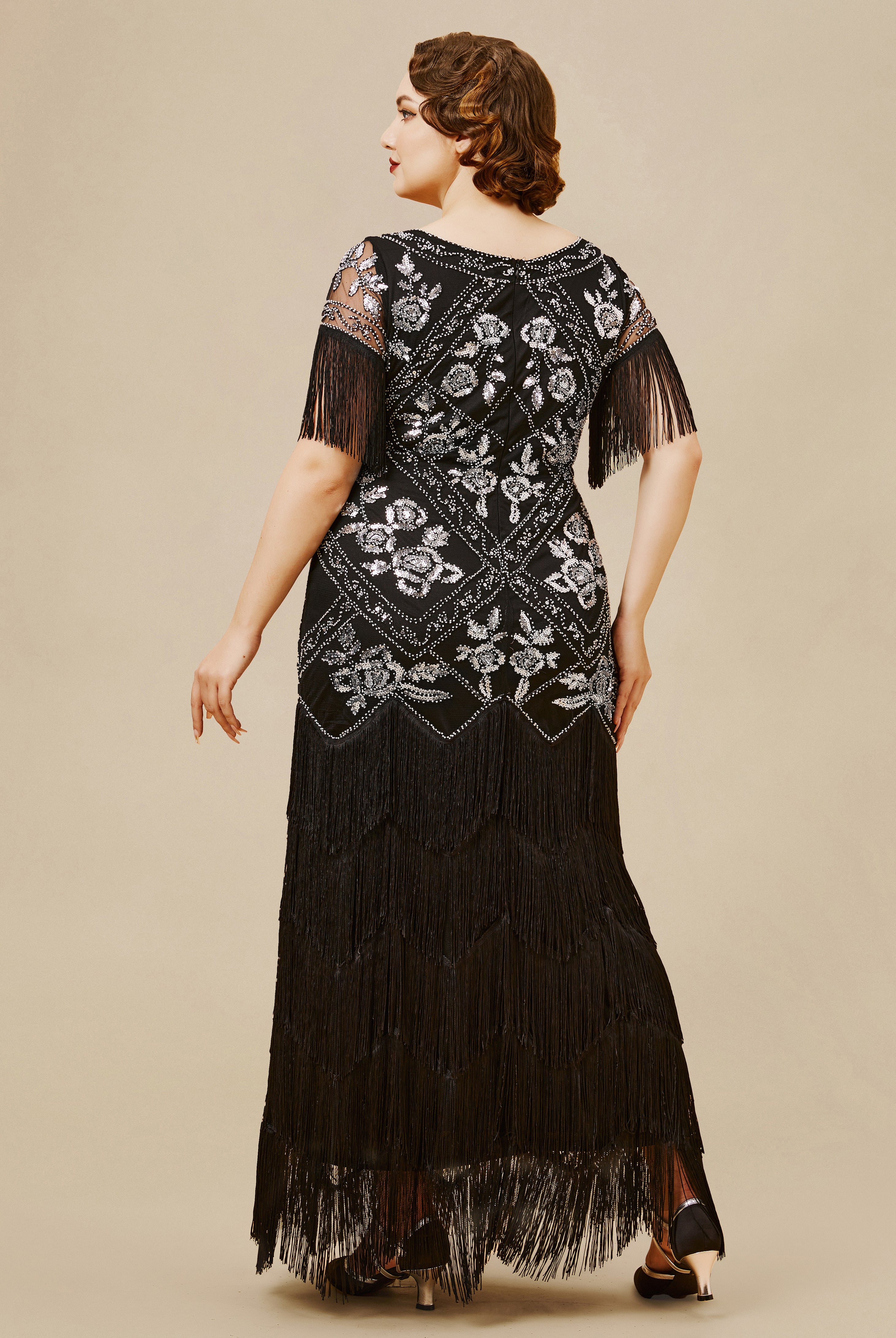 Shop 1920s Plus Dresses | Plus Size Flapper Dresses | BABEYOND Shop 1920s Plus Dresses | Plus Size Flapper Dresses | BABEYOND