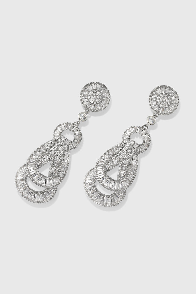 Antique Knotted Pleat Earrings - BABEYOND