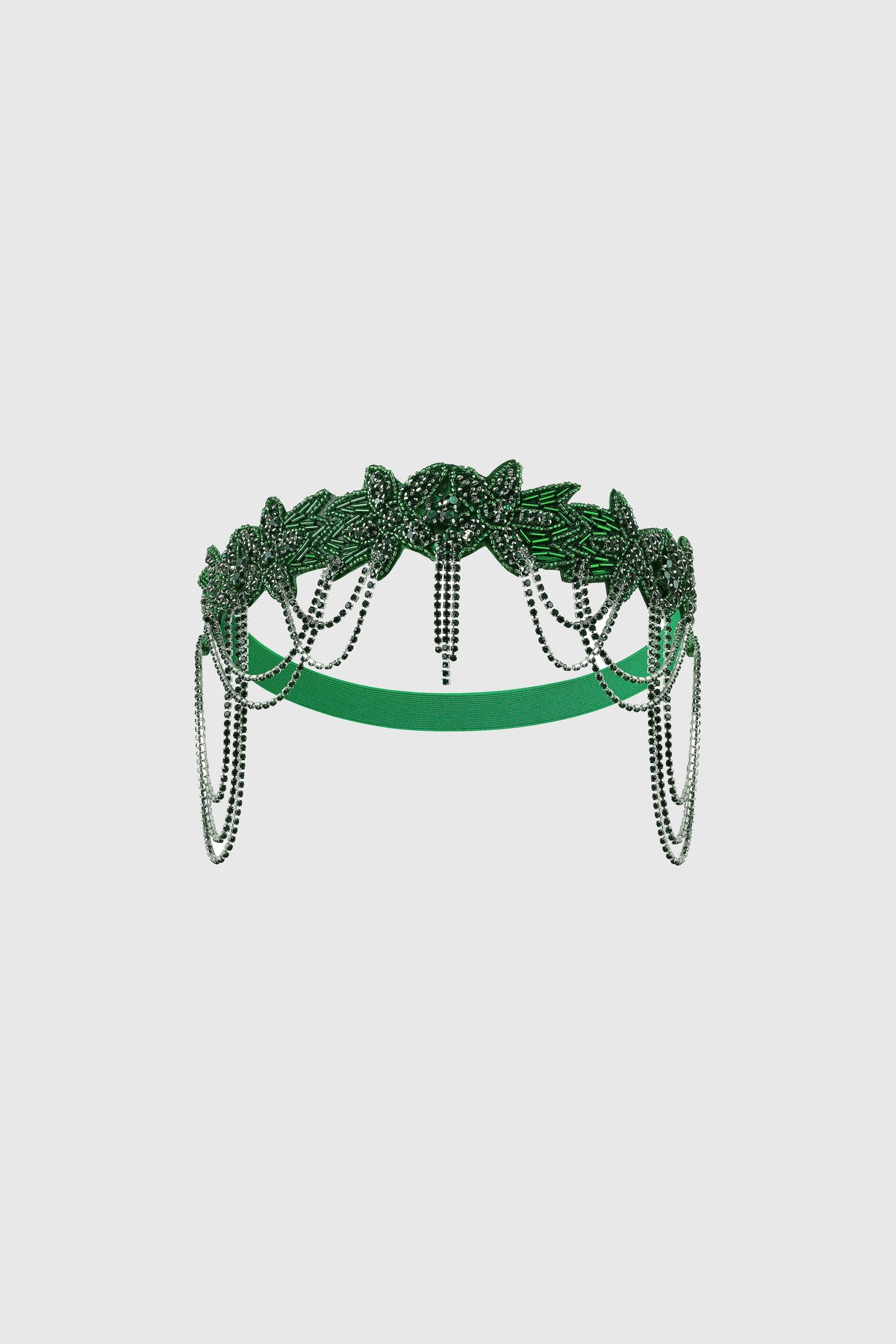 Shop 1920s Headpieces - Rhinestone Chain Headband | BABEYOND