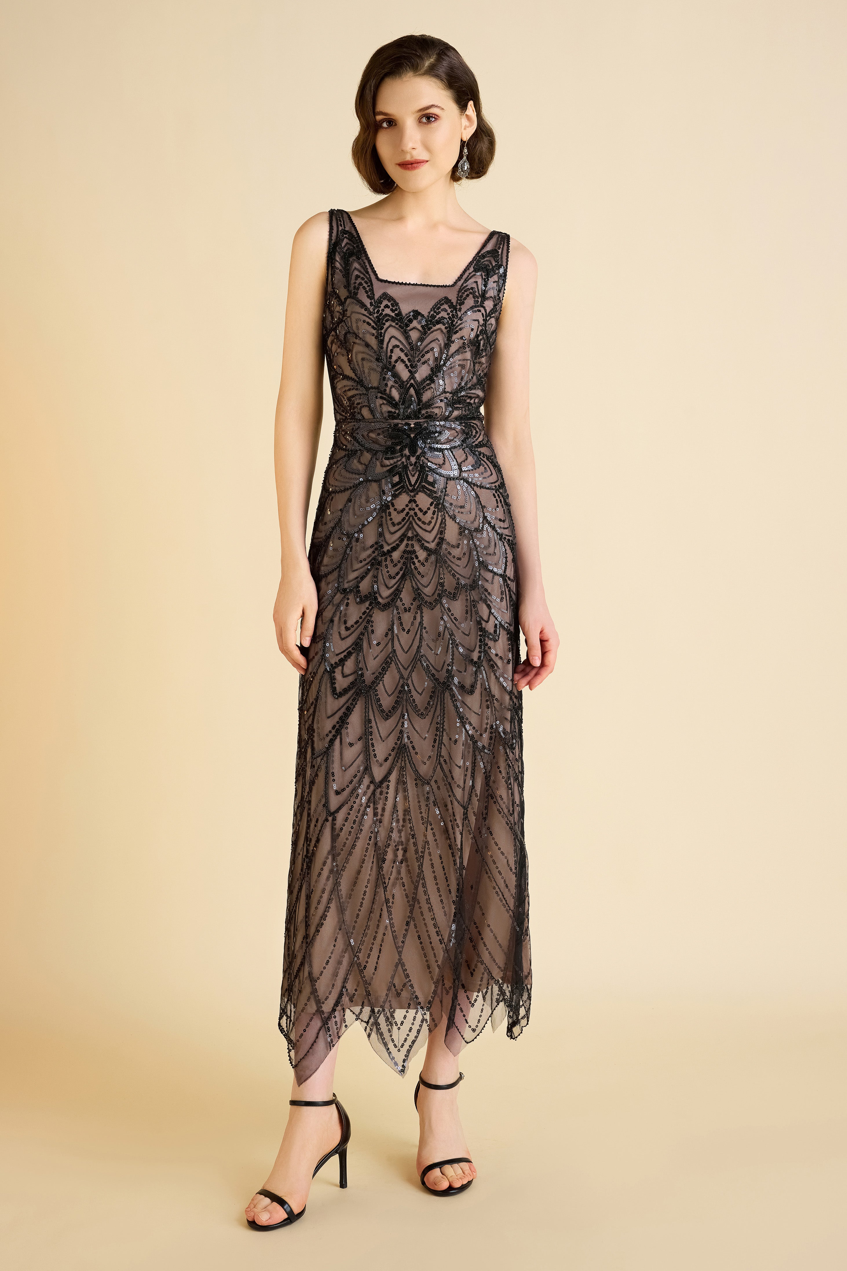 1920s Flapper Dresses Great Gatsby Dresses BABEYOND