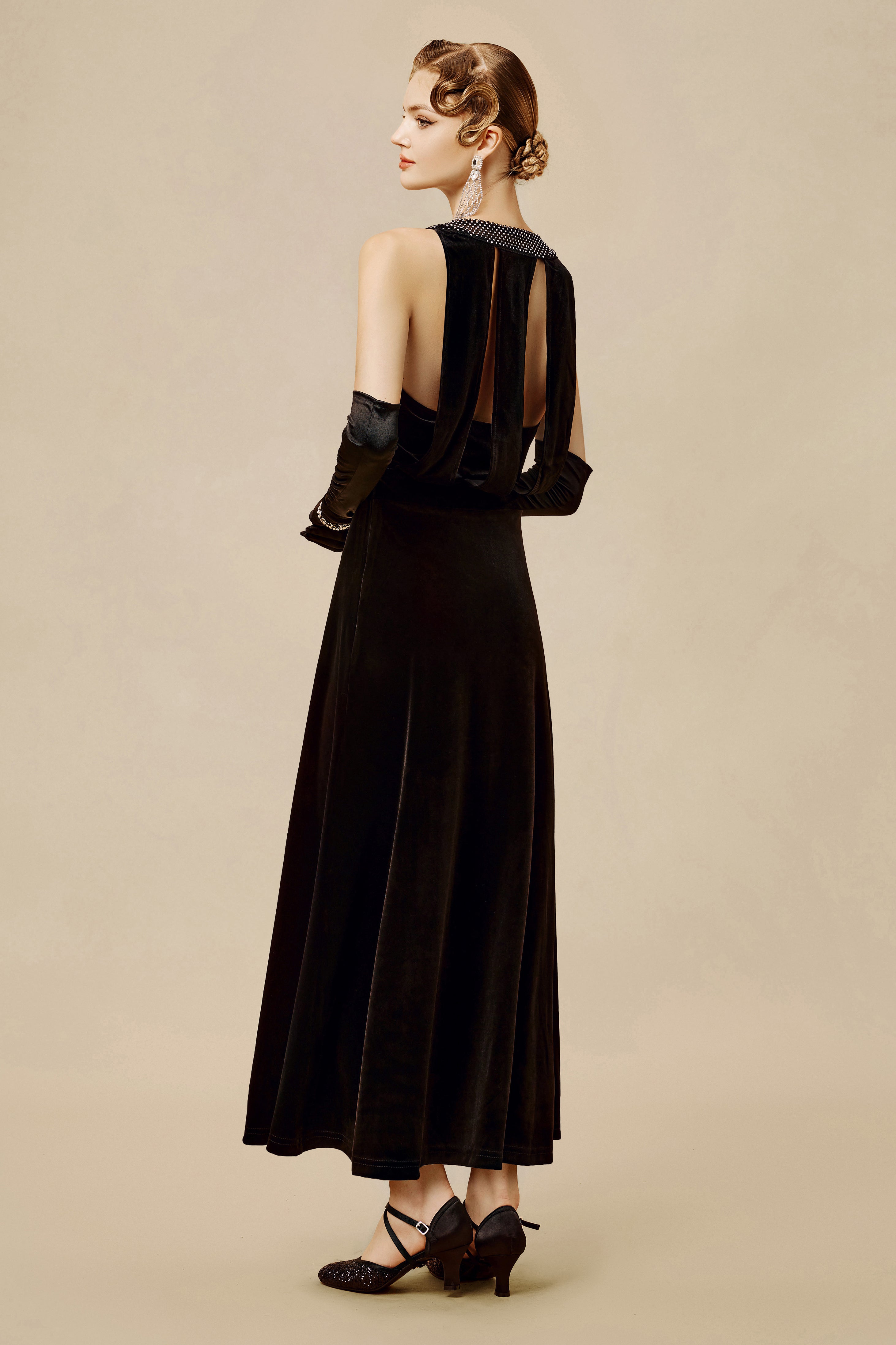 Shop Evening Gowns - Long Velvet Gowns Dress | BABEYOND