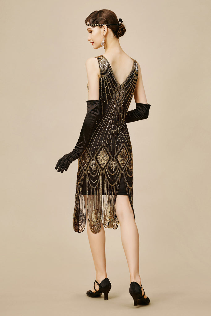 Shop 1920s Dresses - Art Deco Flapper Dress | BABEYOND