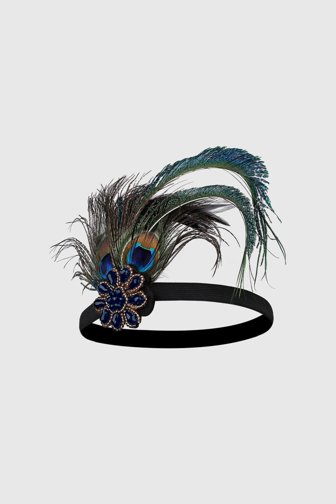 1920s Peacock Gatsby Accessories Set - BABEYOND