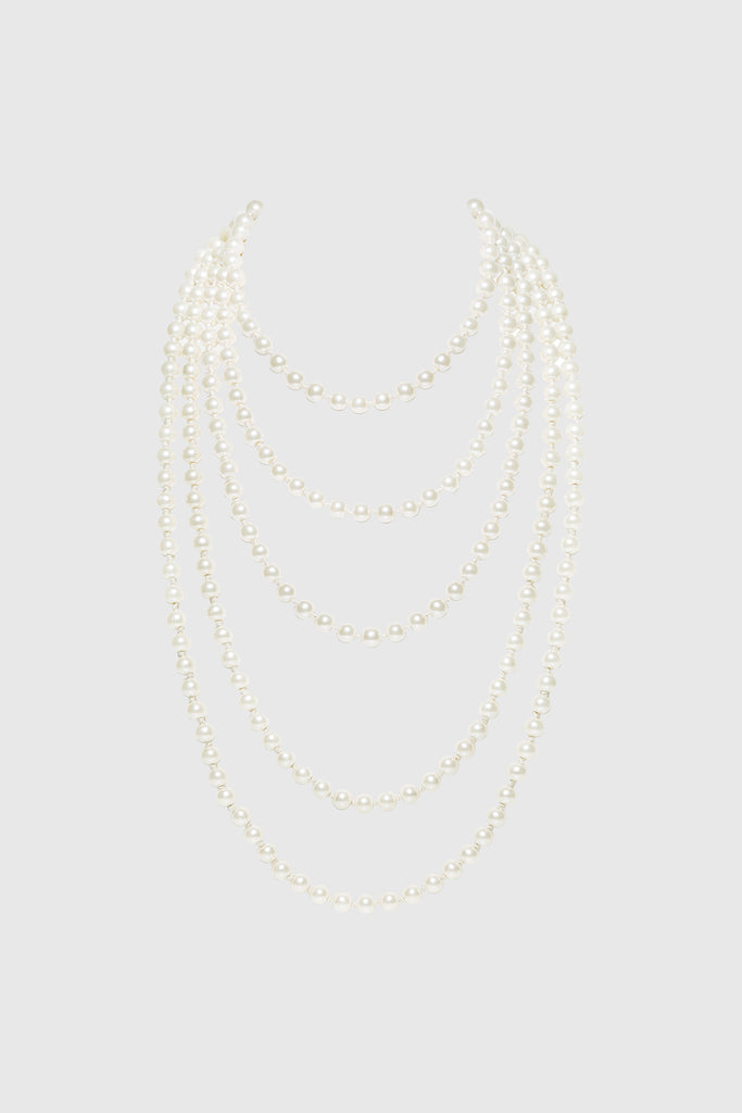 Exclusive Double Strand Long Necklace - BABEYOND
