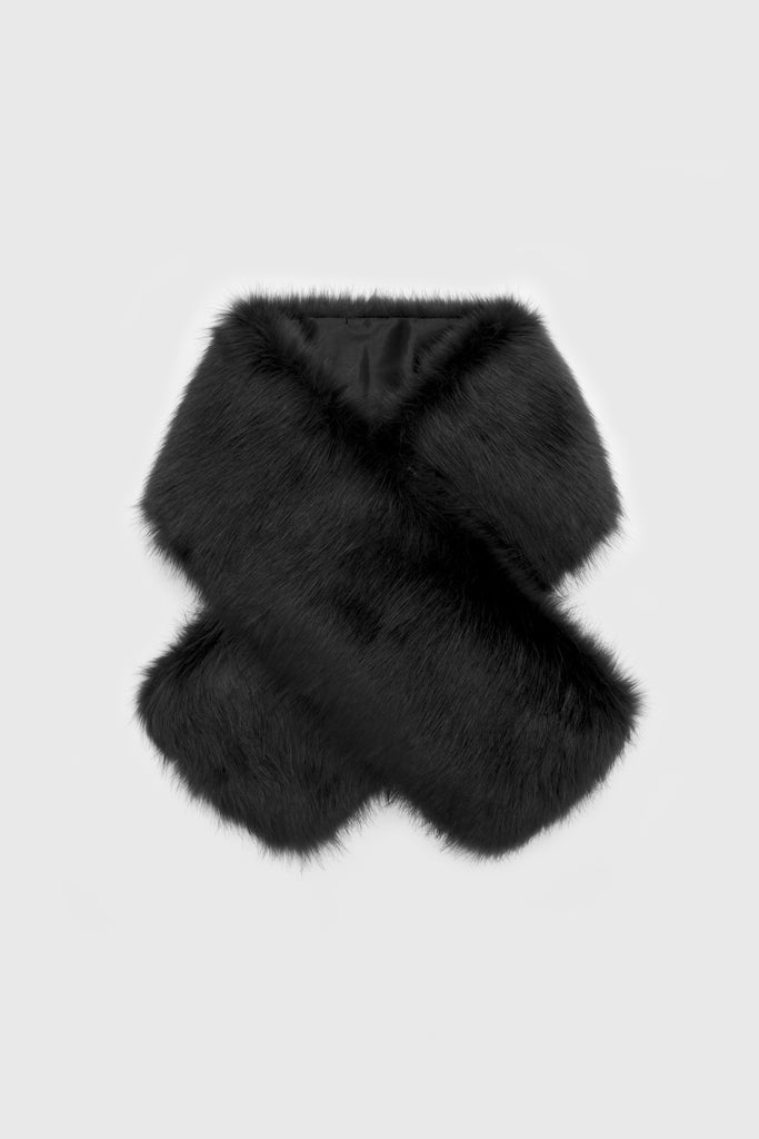 1920s Faux Fur Shoulder Collar Wrap - BABEYOND