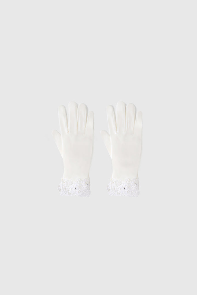 Short Retro Lace Stretchy Gloves - BABEYOND