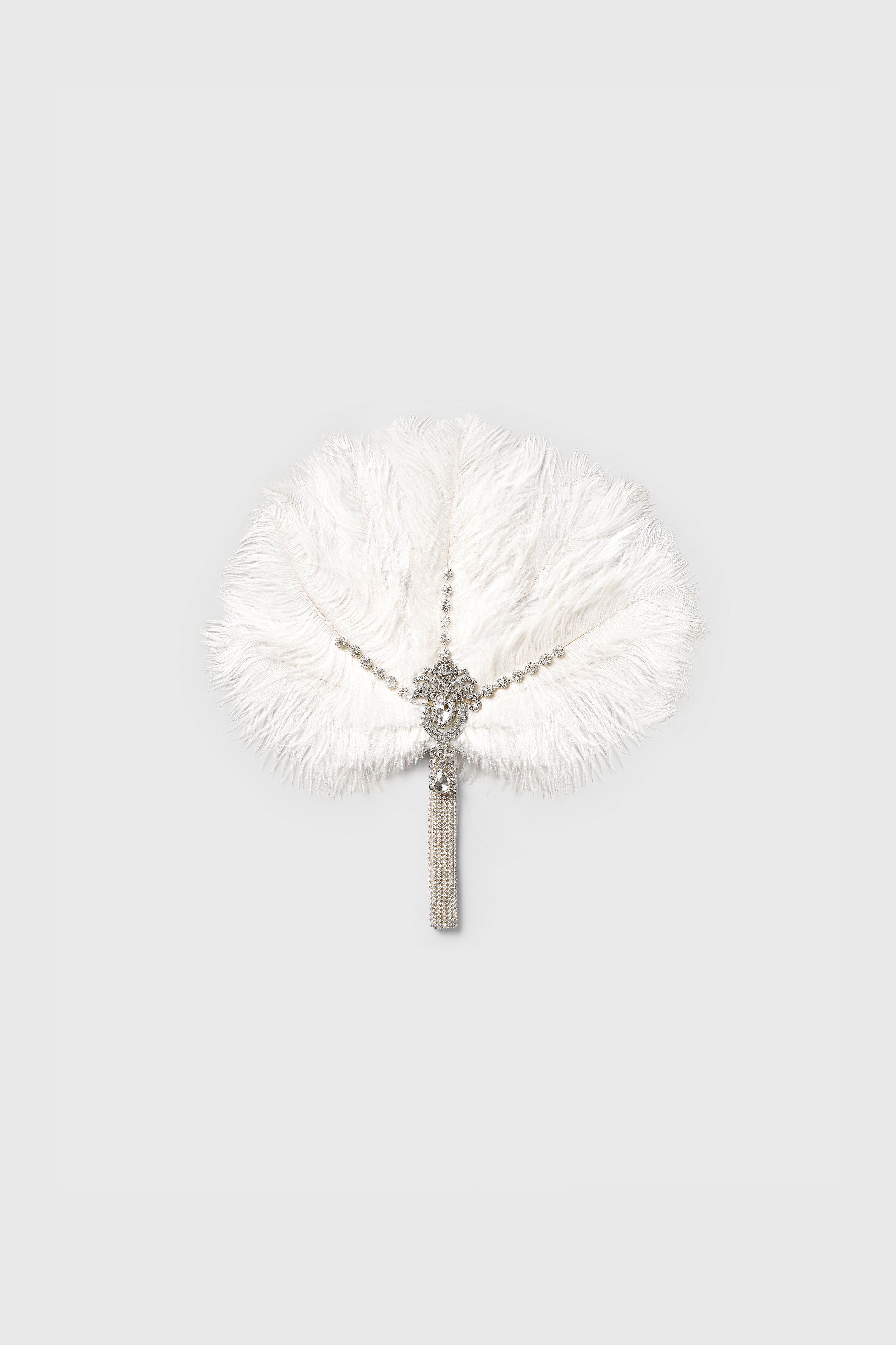 1920s Vintage Feather Feather Fan
