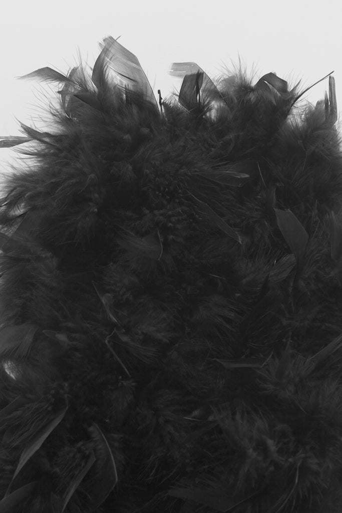1920s Flapper Chandelle Feather Boa - BABEYOND