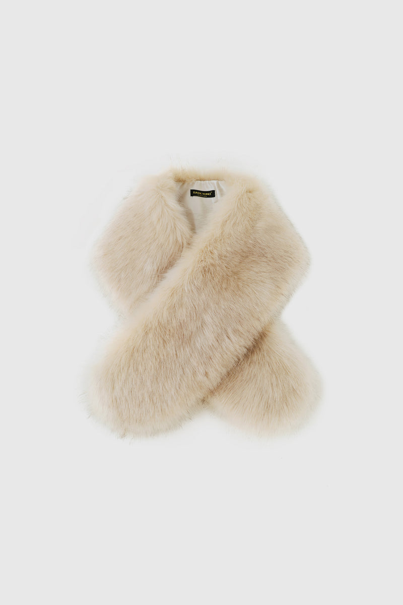 Fashionable Faux Fur Shoulder Collar Scarf