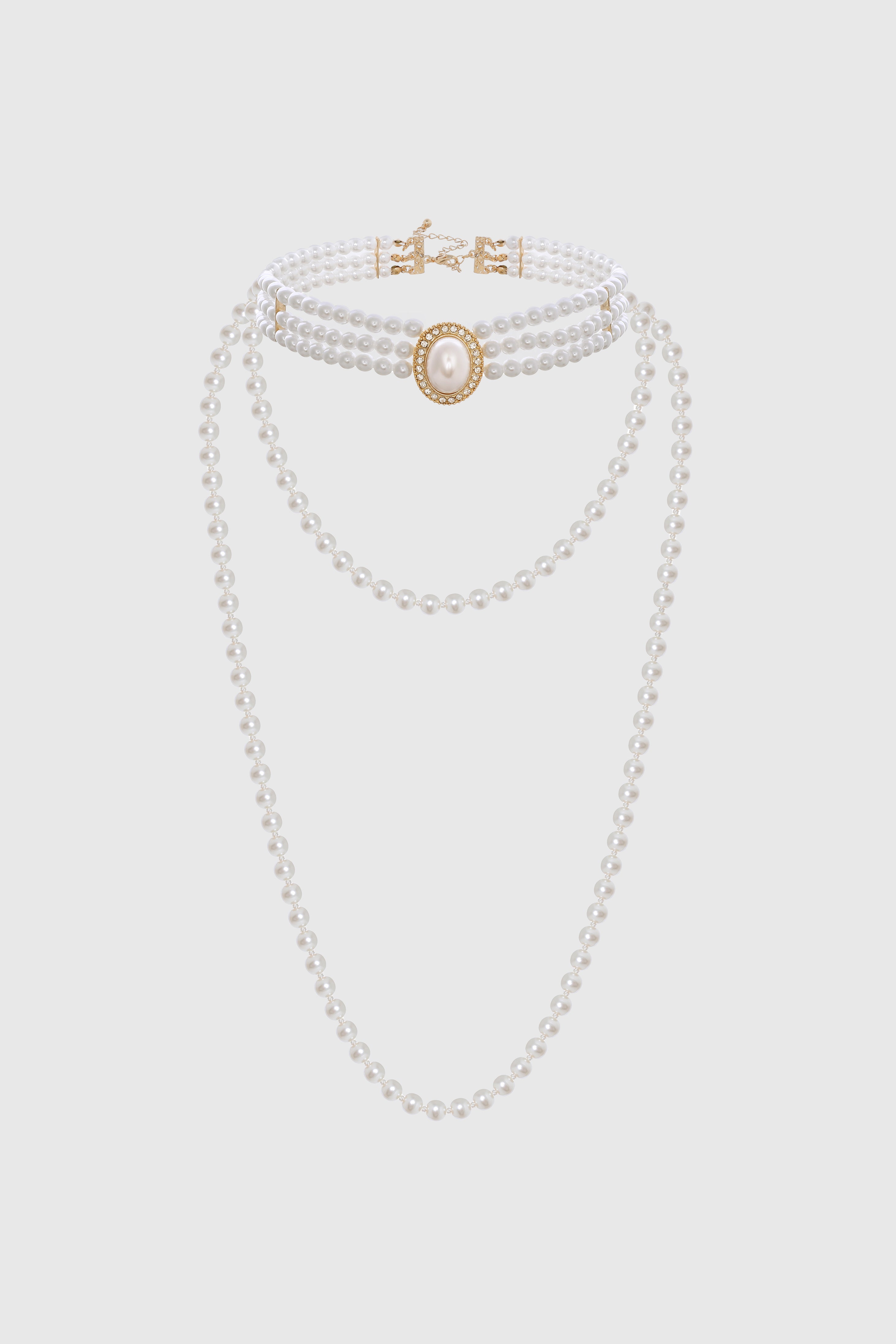 Mademoiselle Rose Choker Necklace