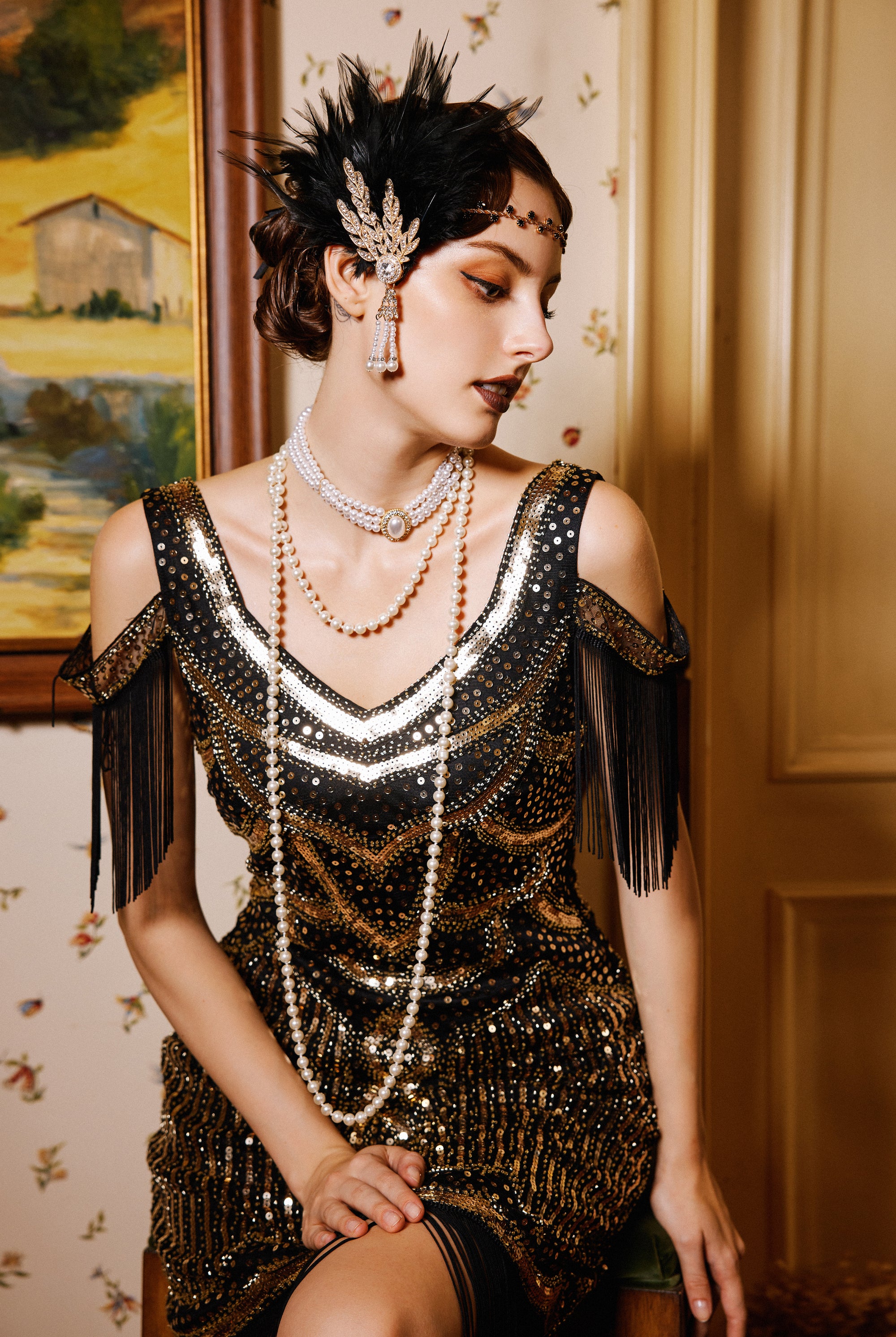 Shop 1920s Flapper Necklaces | Great Gatsby Necklaces | BABEYOND