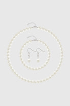 Gorgeous Round Pearl Necklace Set | 1