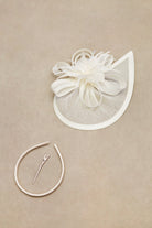 Tea Party Cocktail Fascinator | Beige | 2