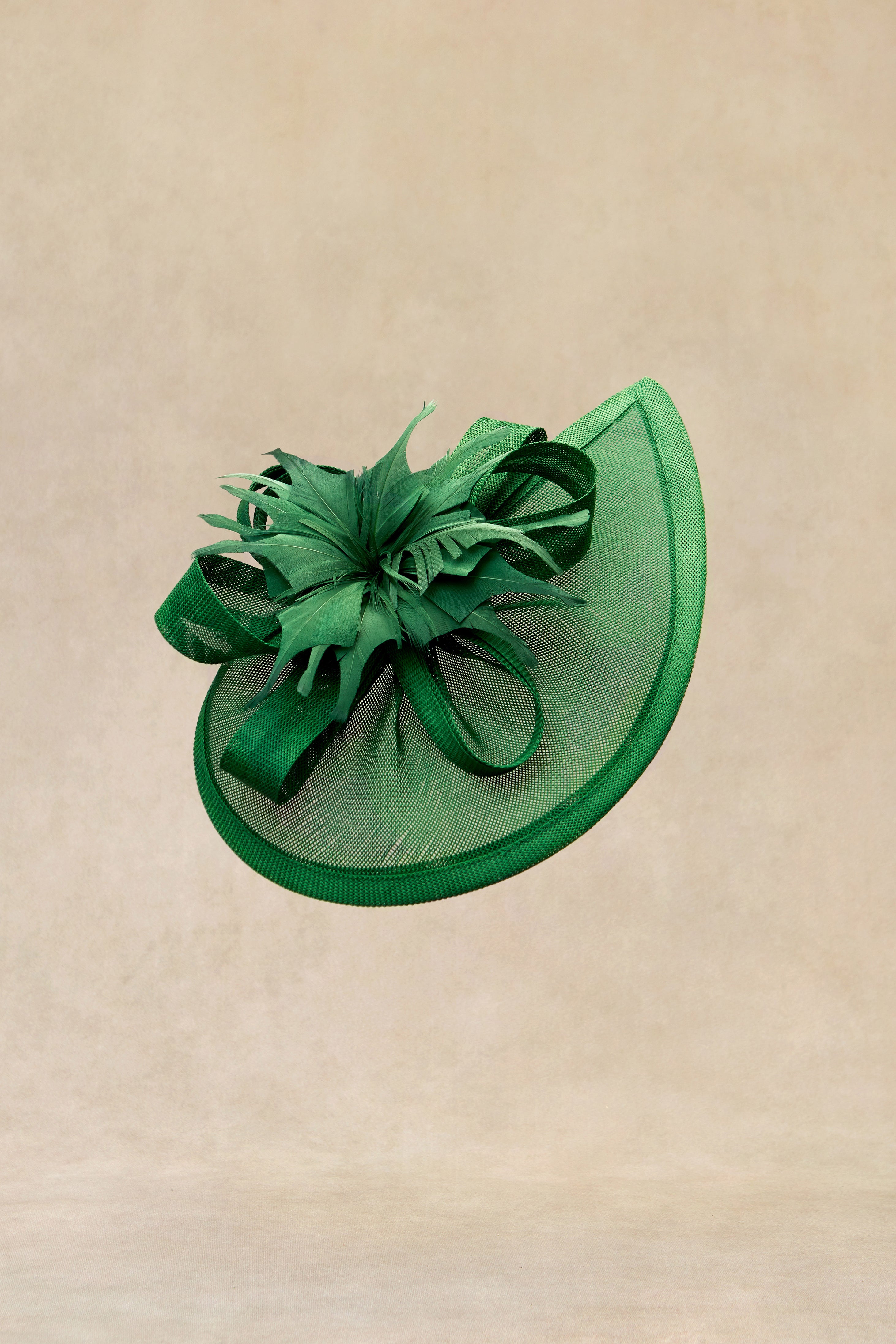 Tea Party Cocktail Fascinator | Darkgreen | 1