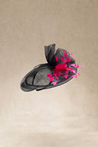 Race Day Feather Cocktail Fascinator | Black | 1