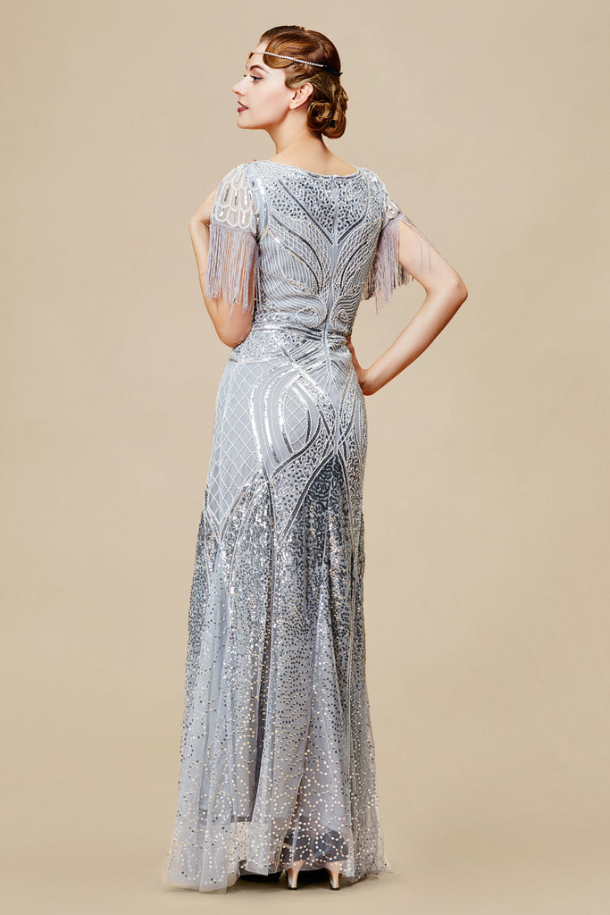 Shop 1920s Dresses - Mermaid Maxi Cocktail Dress | BABEYOND
