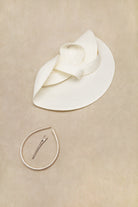 Straw Pillbox Race Day Fascinator | offwhite | 2