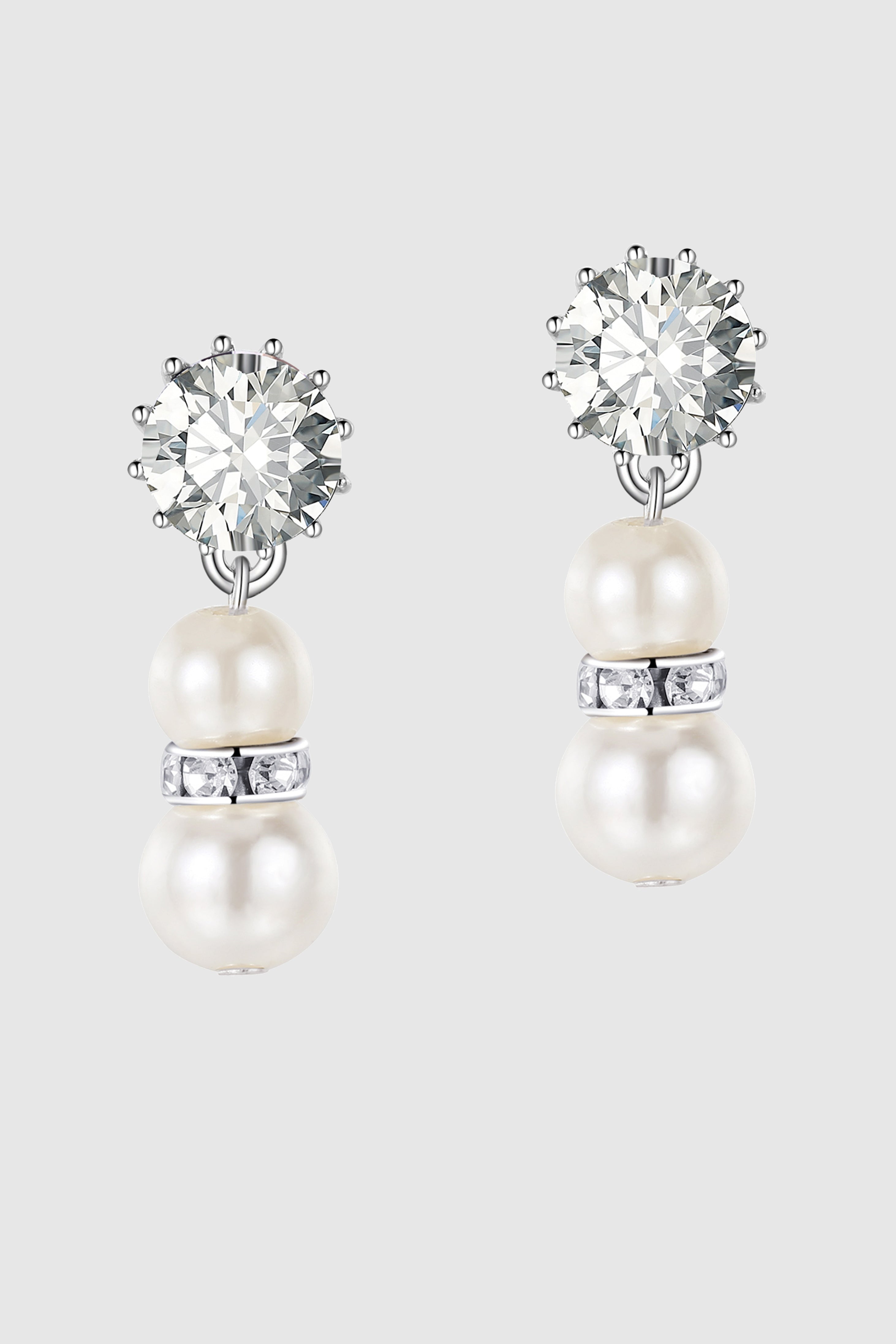 Delicate Multilayer Pearl Necklace Set | Pearl White | 6